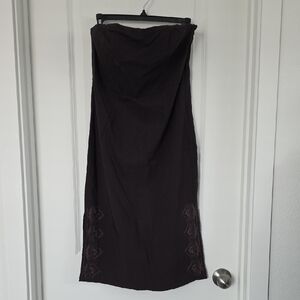 Express Stretch Brown Fabric